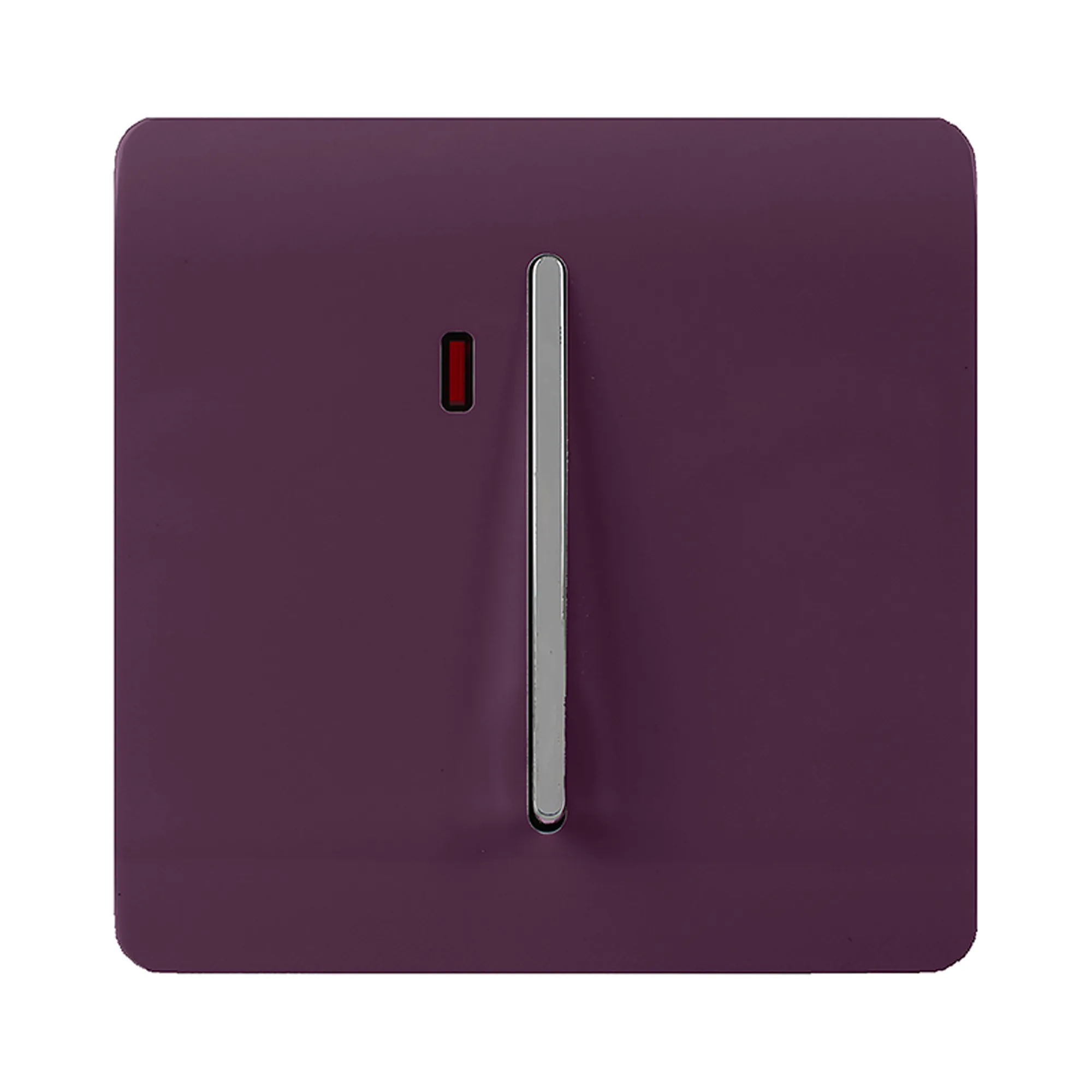 ART-WHS1PL  20 Amp Neon Insert Double Pole Switch Plum